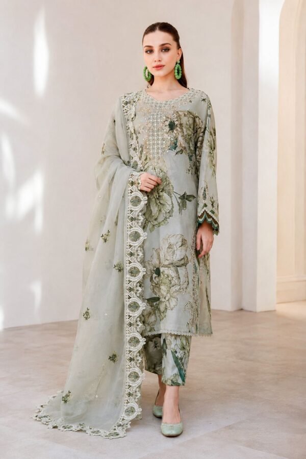 Premium Digital Print Airjet Slub Linen Collection