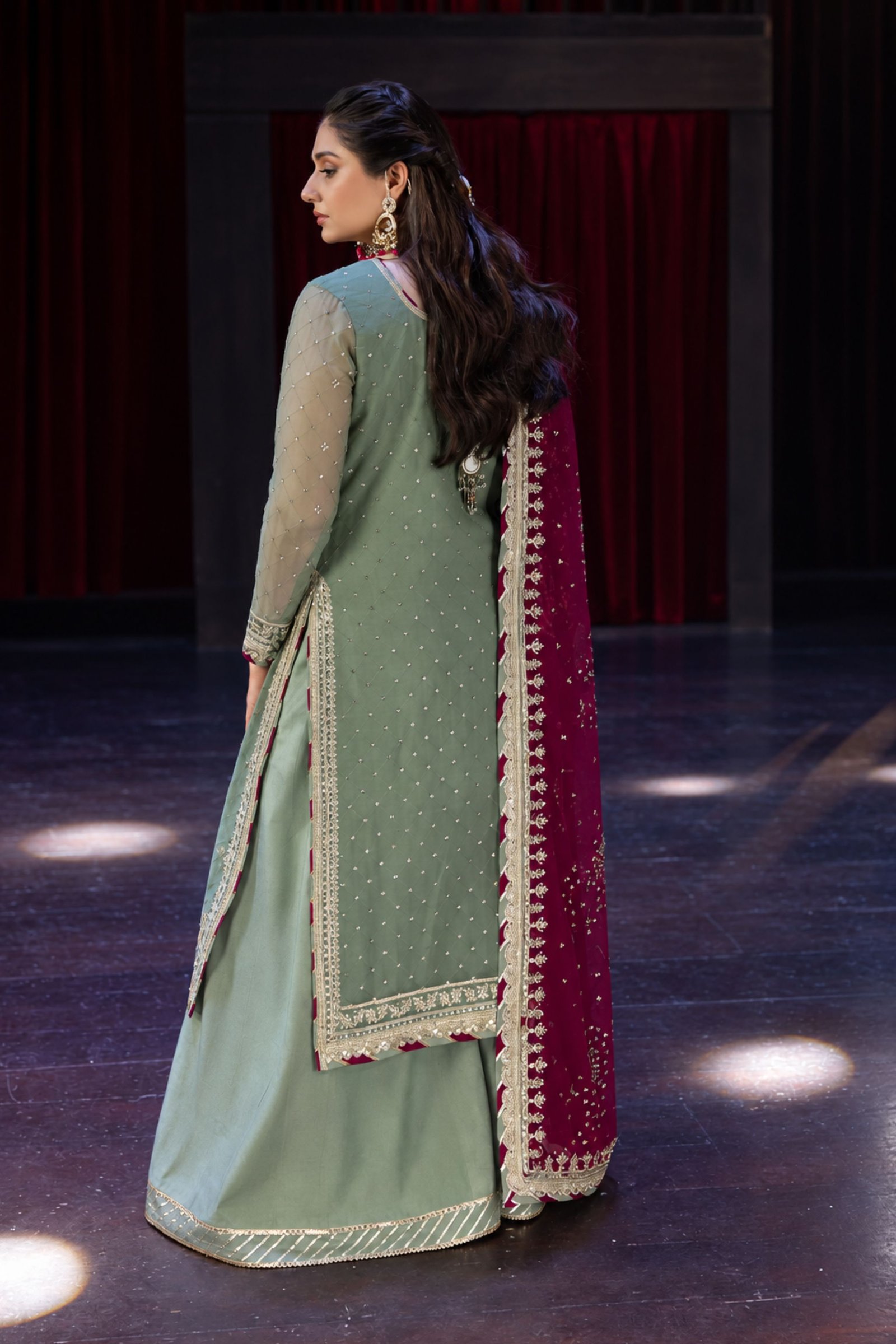 Asim Jofa Premium Chiffon Embroidered Collection - Image 4
