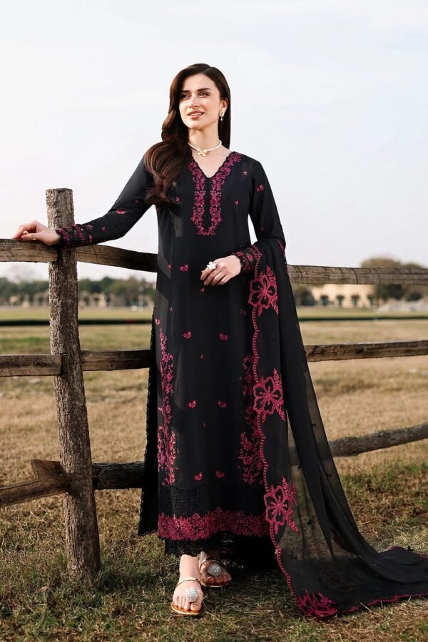 Azure Dhanak Winter Collection – Heavy Embroidered 3-Piece Suit