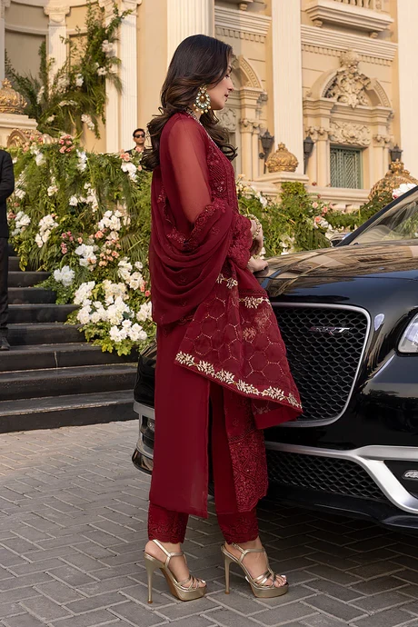 Azure Premium Embroidered Chiffon Collection - Image 3