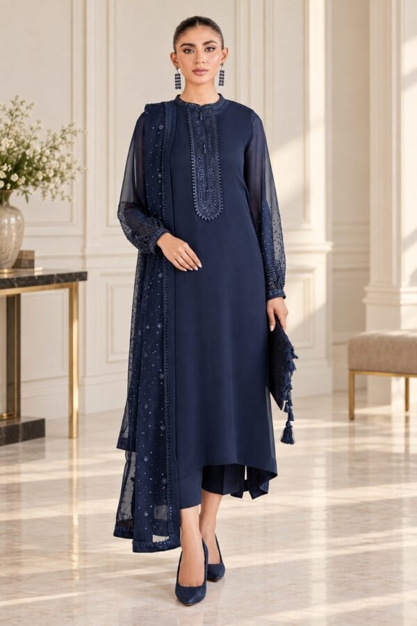 Baroque Embroidered Chiffon Collection