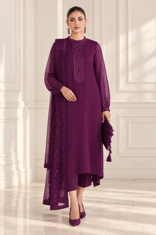 Baroque Embroidered Chiffon Collection