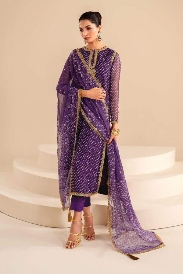 Baroque Embroidered Chiffon Collection