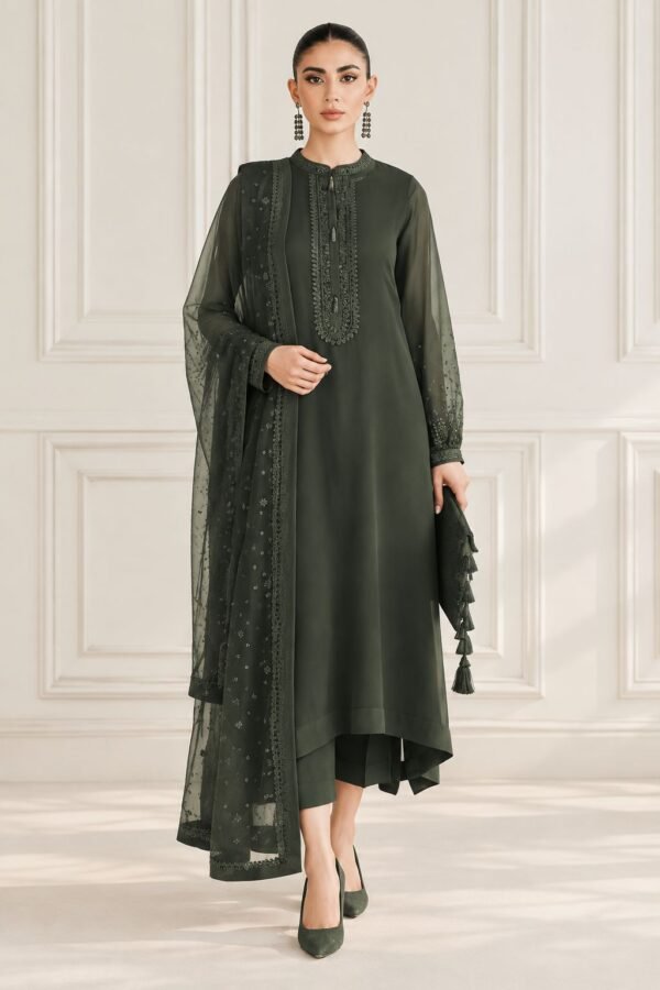 Baroque Embroidered Chiffon Collection
