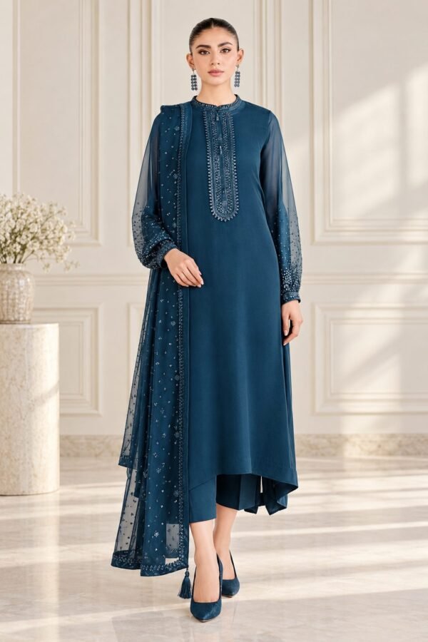 Baroque Embroidered Chiffon Collection