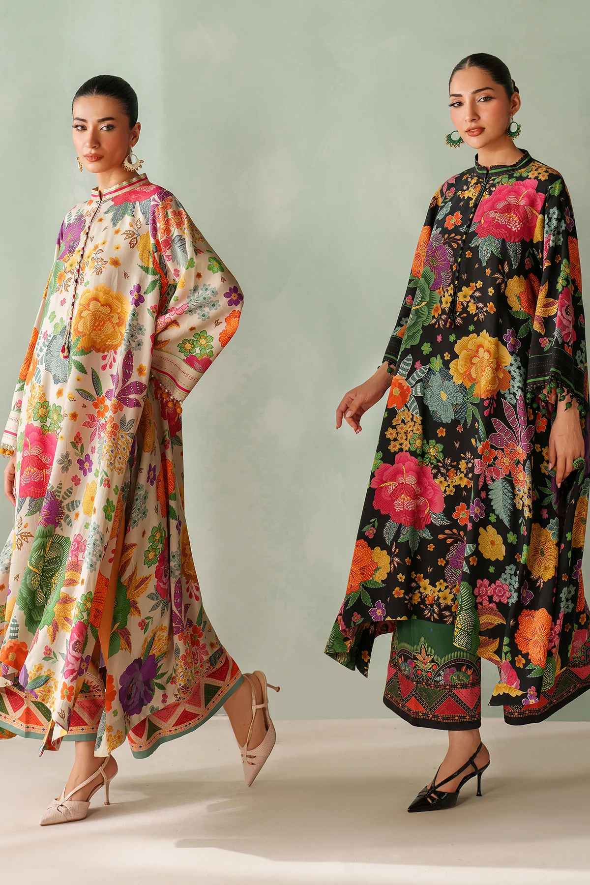 Baroque Digital Printed Viscose - Image 6