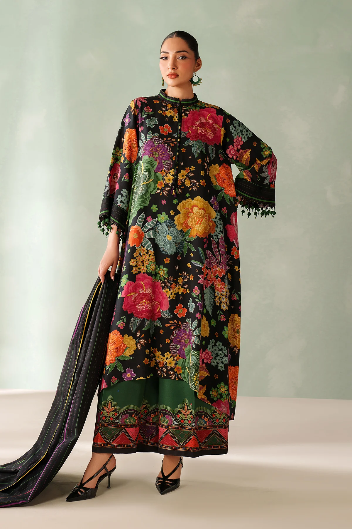 Baroque Digital Printed Viscose