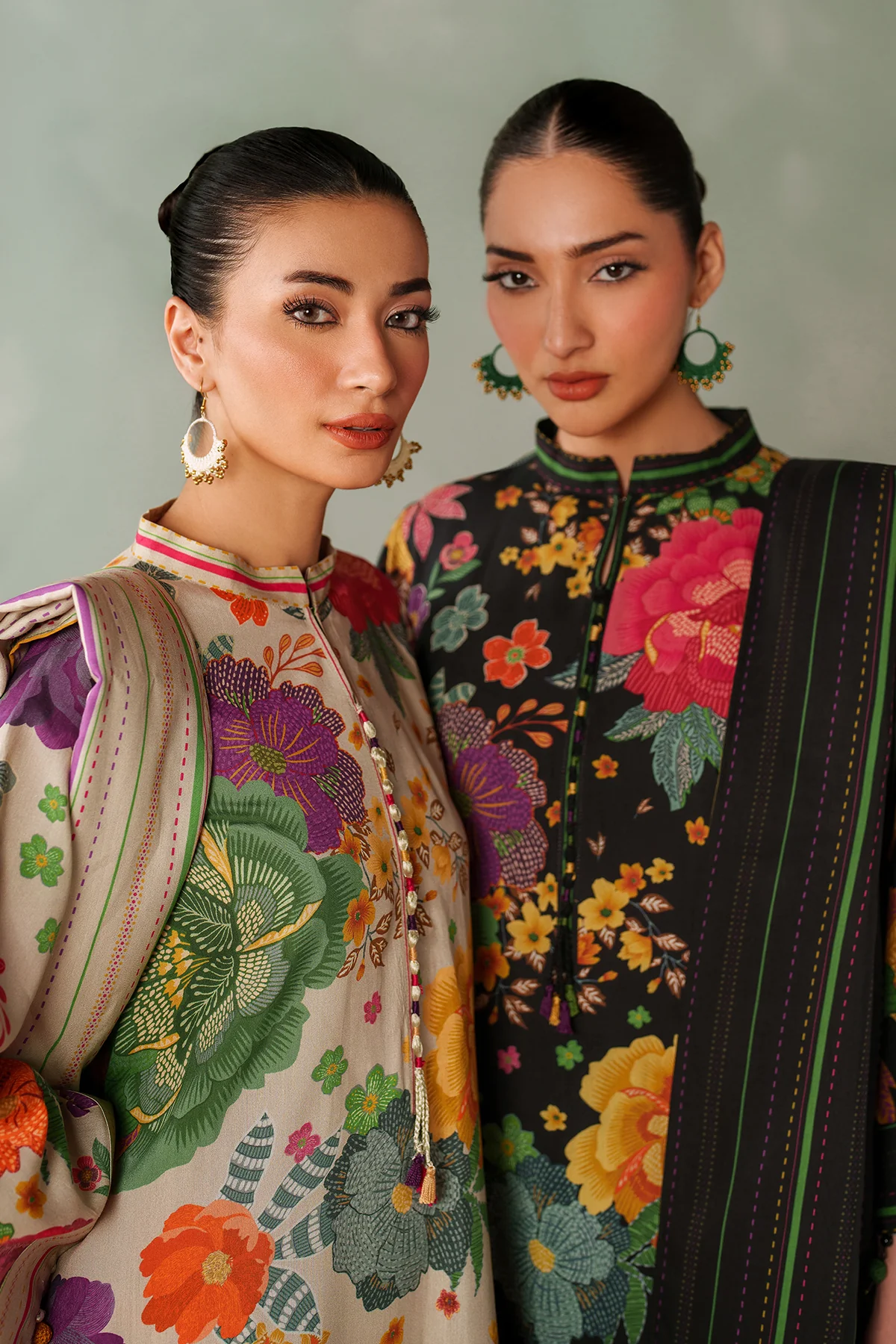 Baroque Digital Printed Viscose - Image 7