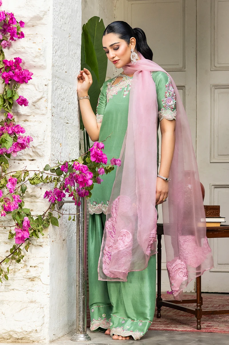 MURK Premium Shamoz Silk 3PC Suit - Image 5