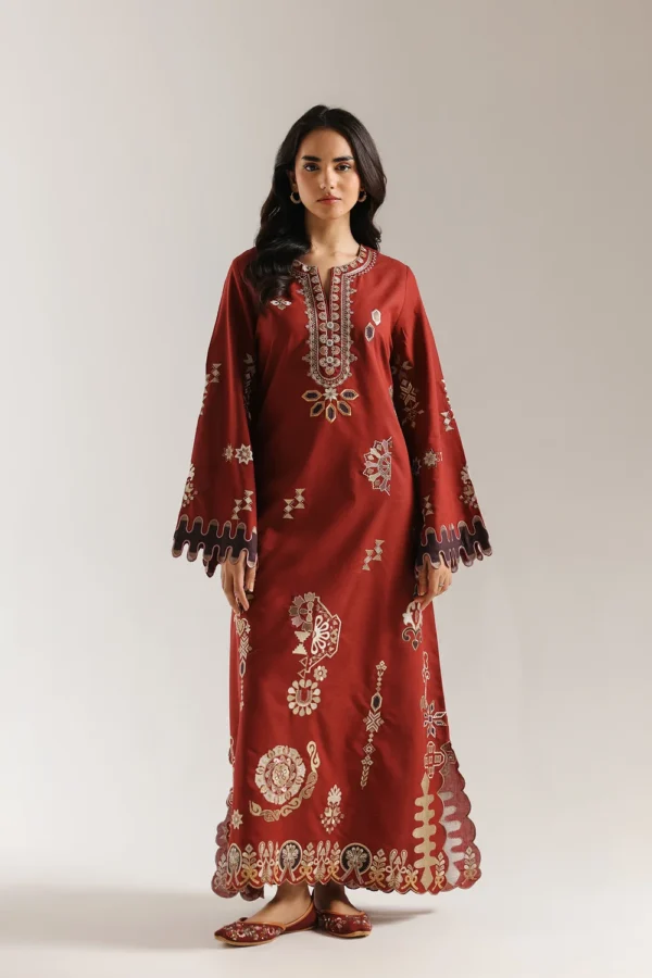 Premium Airjet Dhanak Embroidered Suit