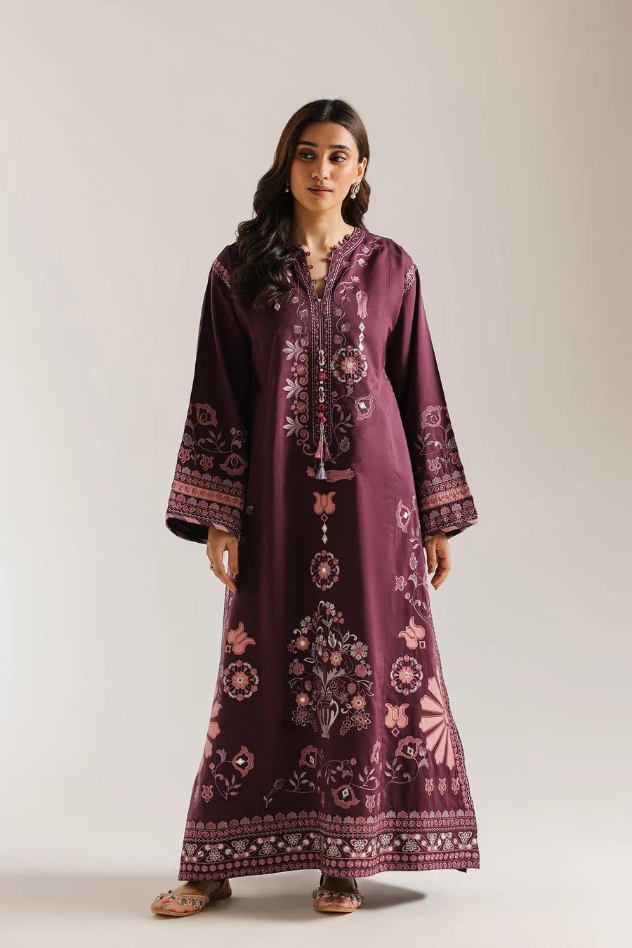 Premium Airjet Dhanak Embroidered Suit
