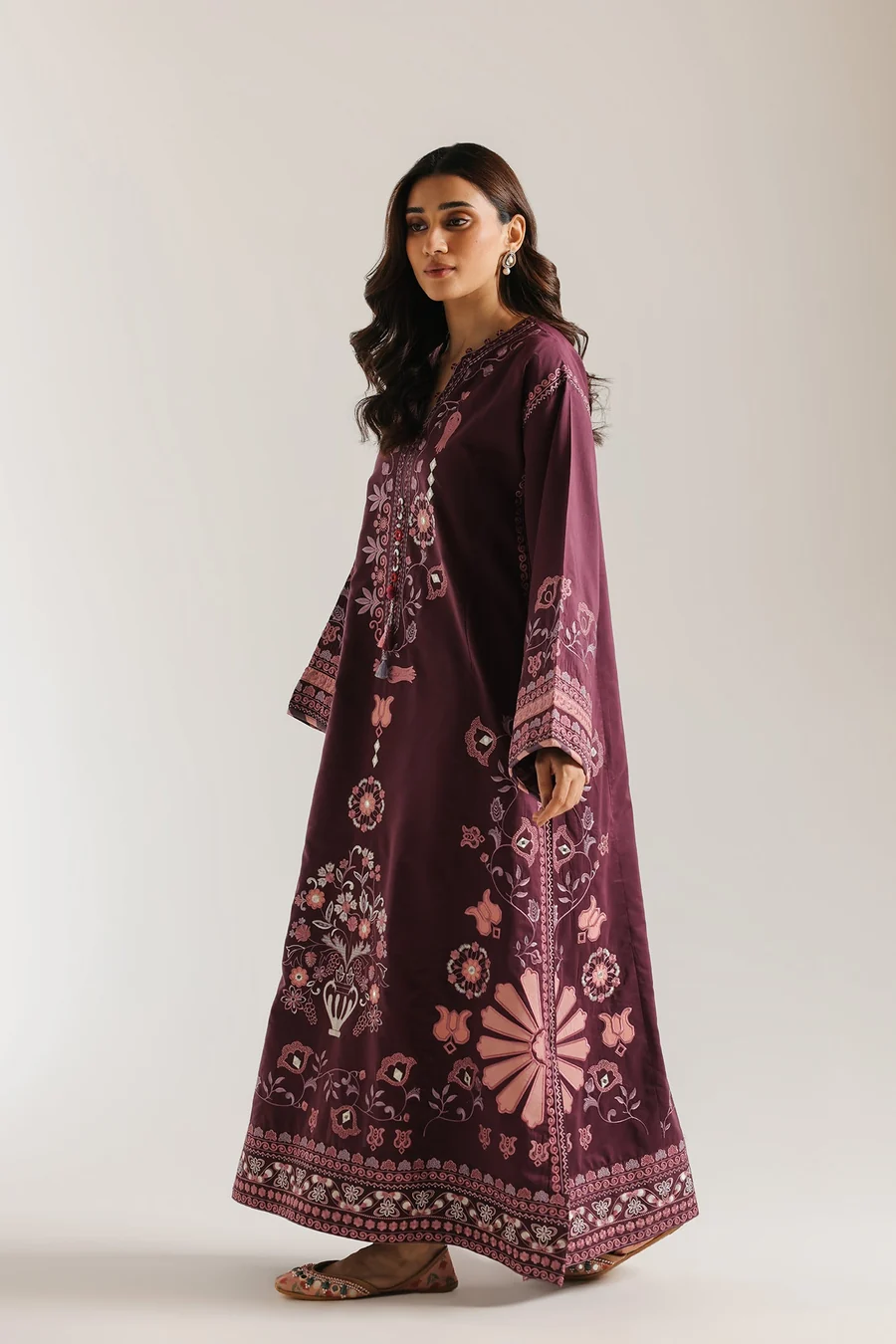Premium Airjet Dhanak Embroidered Suit - Image 4