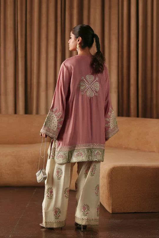 Premium Airjet Dhanak Embroidered Suit - Image 3