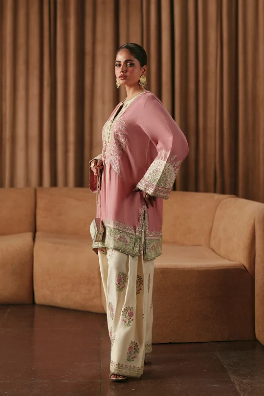 Premium Airjet Dhanak Embroidered Suit - Image 4