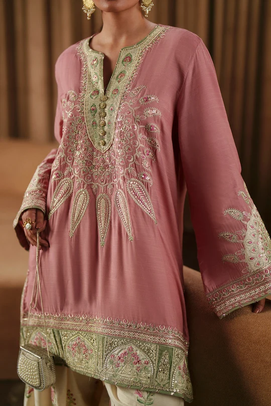 Premium Airjet Dhanak Embroidered Suit - Image 5