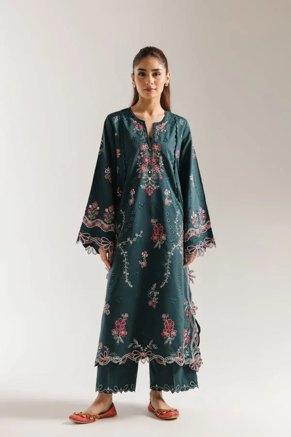 Premium Airjet Dhanak Embroidered Suit