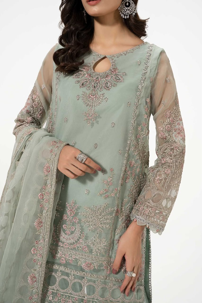 Maria.B Premium Organza Embroidered Collection - Image 2